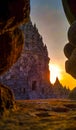 Sunset at Prambanan