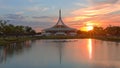 Before sunset Public park, Suanluang Rama 9, Bangk