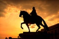 Sunset in Puerta del Sol, Madrid