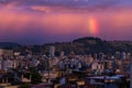 Sunset in Quito Royalty Free Stock Photo