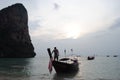 Sunset Railay krabi thailand