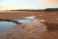 Sunset over Newgale Beach, Wales