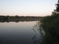 Sunset river rest