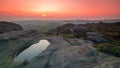 Sunset at The Roaches