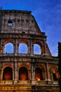 Sunset of Rome Colosseum Royalty Free Stock Photo