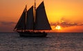 Sunset Sailing Party 2 Royalty Free Stock Photo