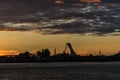 Sunset on the Saint Lawrence Seaway