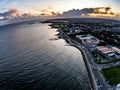 Sunset at Salthill beach