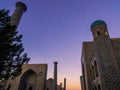 Sunset in Samarkand Royalty Free Stock Photo