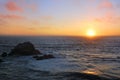 Sunset at San Francisco Ocean Beach