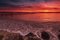 Sunset at Sandbanks in Poole Harbour