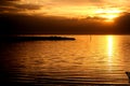 Sunset at Sandringham Bay Royalty Free Stock Photo