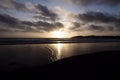 Sunset From Sandy Beach Point Reyes California