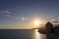 Sunset, Santiago de Cuba, Cuba Royalty Free Stock Photo