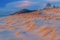 Sunset Saugatuck Dunes Lake Michigan Royalty Free Stock Photo