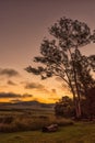 Sunset scene at Tortoni near Maclear in the Eastern Cape