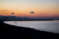 Sunset Sea Colorfull Dark Turkey Rize Blacksea Royalty Free Stock Photo