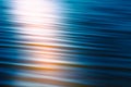 Sunset on the sea at twilight times. Abstract background in dark blue and soft pink colors. Royalty Free Stock Photo