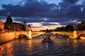 Sunset on the Seine