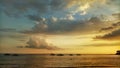 Sunset at senggigi beach ,Lombok NTB , Indonesia