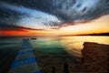 Sunset in sharm el sheikh