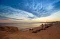 Sunset in sharm el sheikh Royalty Free Stock Photo