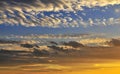 Sunset sky Royalty Free Stock Photo