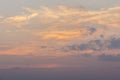 Sunset Sky Background. Royalty Free Stock Photo