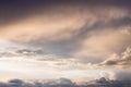 Sunset sky background Royalty Free Stock Photo