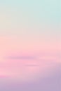 Sunset Sky background.Sunrise with soft Pink and Green with blur pastel colour gradient cloud on sea beach in Evening,Vertical Royalty Free Stock Photo