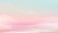 Sunset Sky background.Sunrise with soft Pink and Green with blur pastel colour gradient cloud on sea beach in Evening,Vertical Royalty Free Stock Photo
