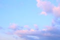 sunset sky clouds horizon background Royalty Free Stock Photo