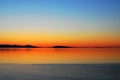 Sunset sky and sea Royalty Free Stock Photo
