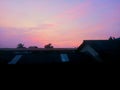 Beautifull sky after sunset Royalty Free Stock Photo