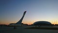 Sunset in Sochi, Russia