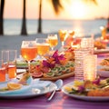 Sunset Soiree: Hip and Vibrant Dining by the Beach