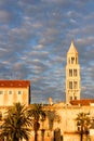 Sunset in Split, Croatia Royalty Free Stock Photo