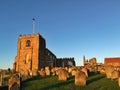 Sunset in St. Mary church, Whitby