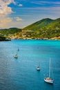 Sunset in St. Thomas Royalty Free Stock Photo