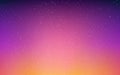 Sunset with stars. Orange beautiful sky. Blurred night background. Beautiful starry space. Color starry gradient Royalty Free Stock Photo