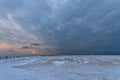 Sunset at Stearns Park in Ludington, MI