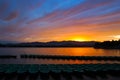 Sunset in Summer Palace Royalty Free Stock Photo