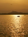 Sunset Summer Palace, Beijing, China Royalty Free Stock Photo