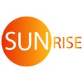 ICONIC LOGO - SUNRISE LOGO Royalty Free Stock Photo