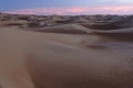 Sunset Sunrise Desert Sand Dunes Royalty Free Stock Photo