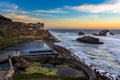 Sutro Baths Sunset Royalty Free Stock Photo