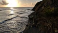 Swamis Point Sunset Encinitas Califonia