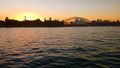 Sunset in Sydney Royalty Free Stock Photo