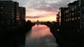 Sunset on the River Irwell