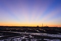 Sunset on the Tejo river.